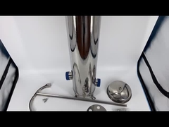 ขายดีที่สุด ประเภทคลุม Flange สําหรับกระเป๋ากรองเหล็กไร้ขัดเหล็กเดียว สําหรับการบําบัดน้ํา