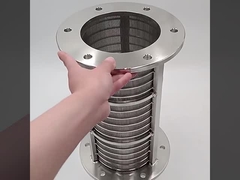 การเคลือบสกรีนสาย wedge ด้วยขนาดสาย 2x3 มิลลิเมตรและ slot เปิด 0.02mm-15 มิลลิเมตร